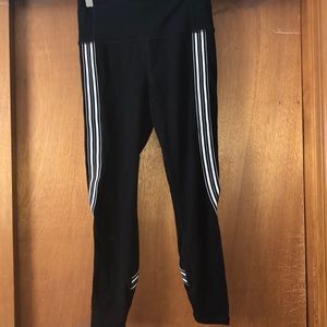 athleta legging with mesh detail